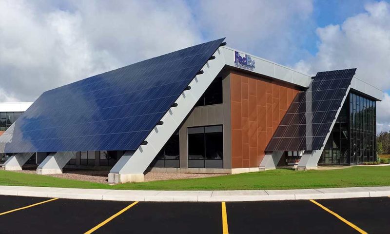 FedEx Trade Networks | Commercial Solar Installation Company | Commercial Solar System Design | Business Solar Installation | Solar Benefits for Business