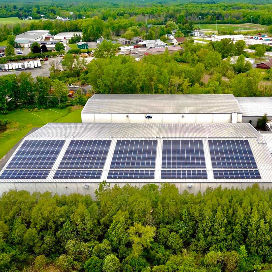 Sahlen's Sports Park | Commercial Solar System Installation | Commercial Buildings with Solar Panels | Solar Energy Options for Commercial Buildings